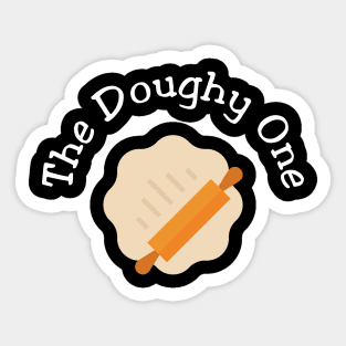 Thanksgiving The Doughy One Sticker